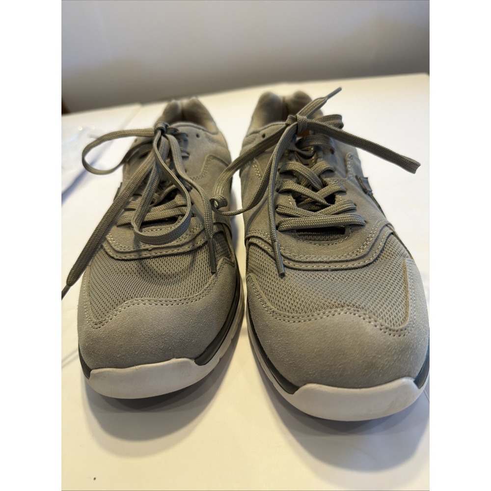 ANODYNE No. 50 Sport Trainer Casual Shoes Men's Gray Suede Size 8W